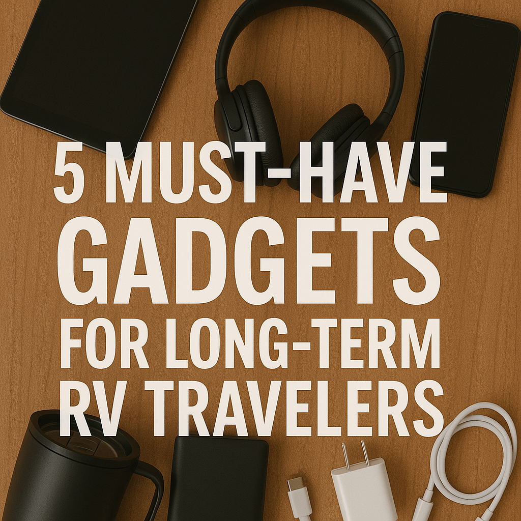 5 Must-Have Gadgets for Long-Term RV Travelers