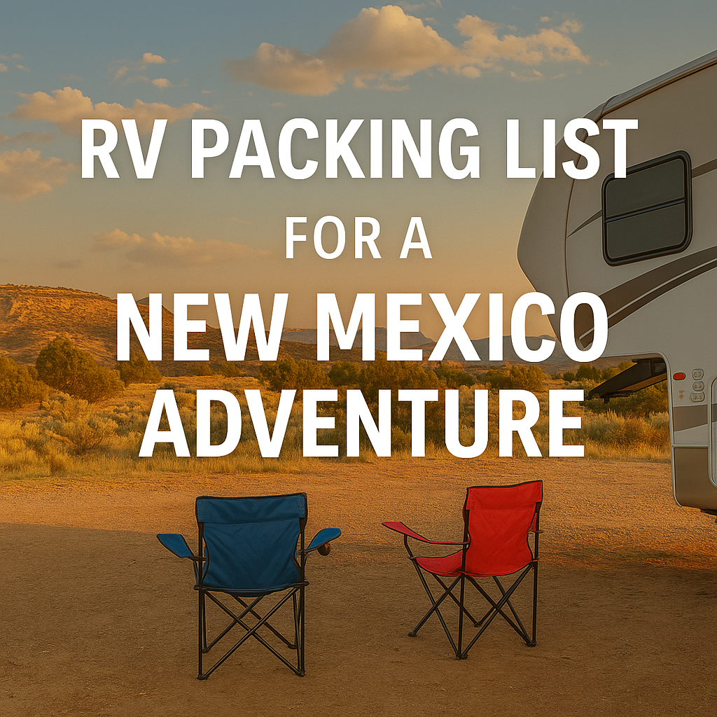 RV Packing List for a New Mexico Adventure