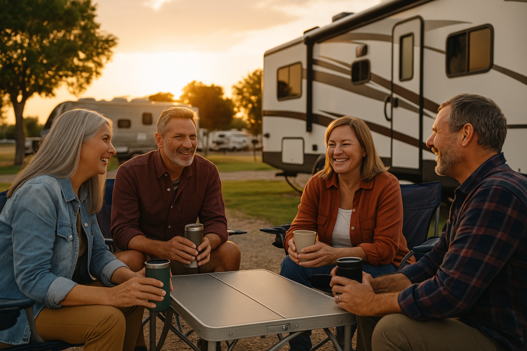 How to Socialize at RV Parks Meeting Fellow Travelers in Albuquerque