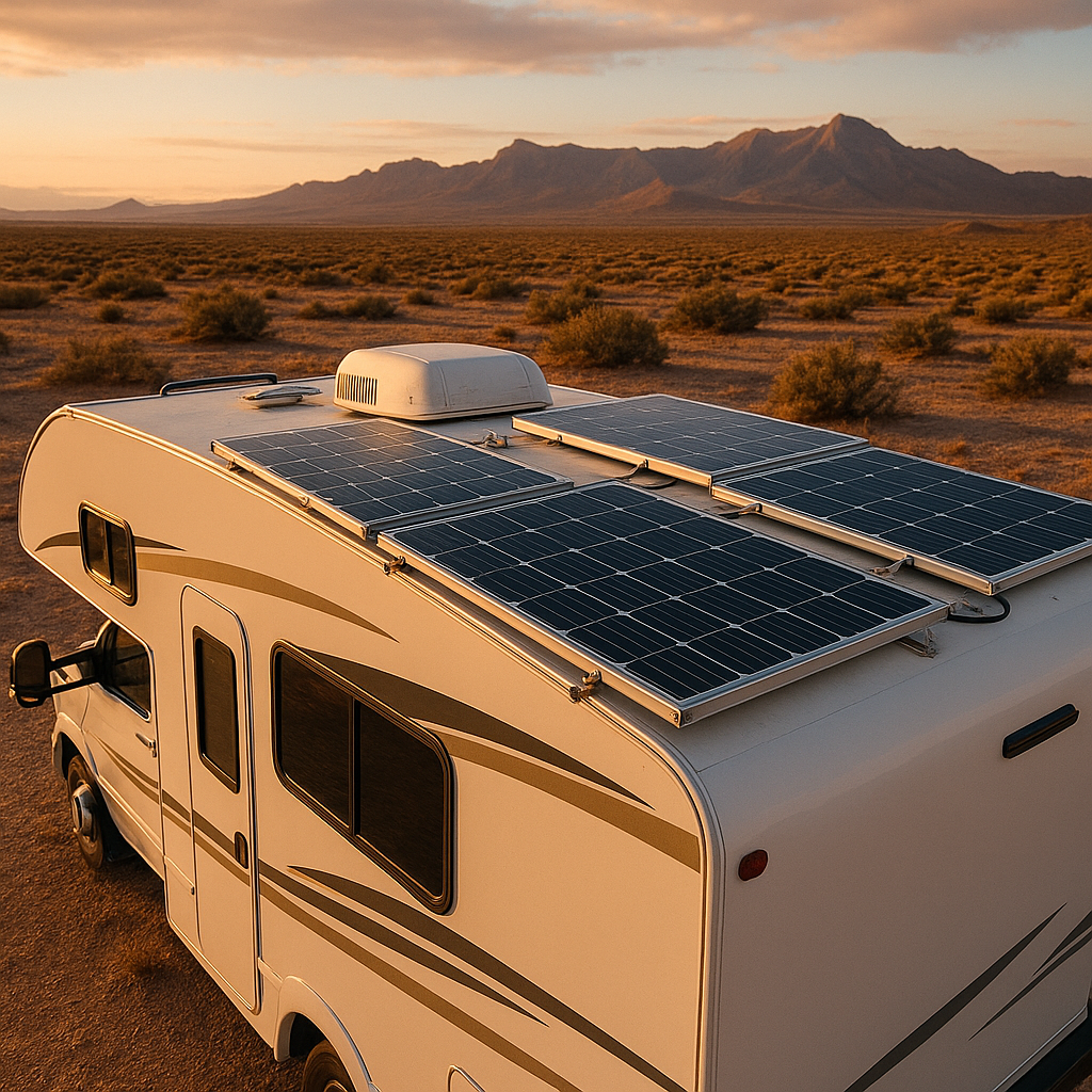 RV solar power New Mexico
