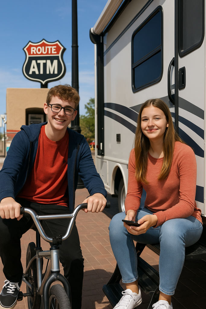 RVing with teens Albuquerque