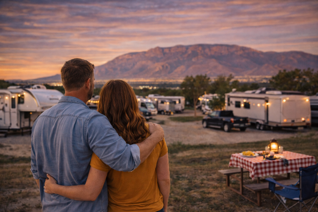 best RV spot Albuquerque