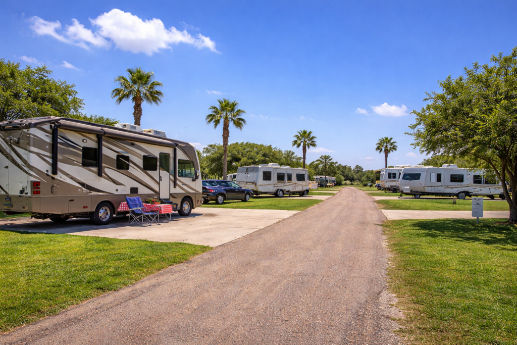 big rig friendly RV park Albuquerque
