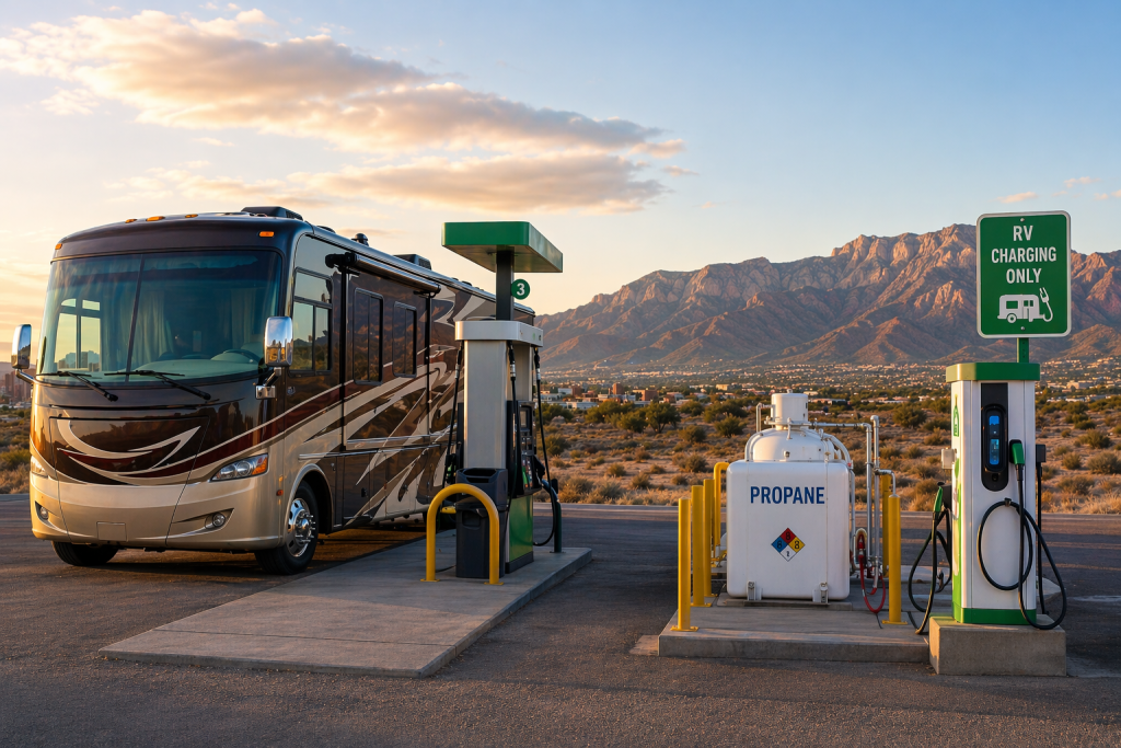 RV fuel stations Albuquerque
