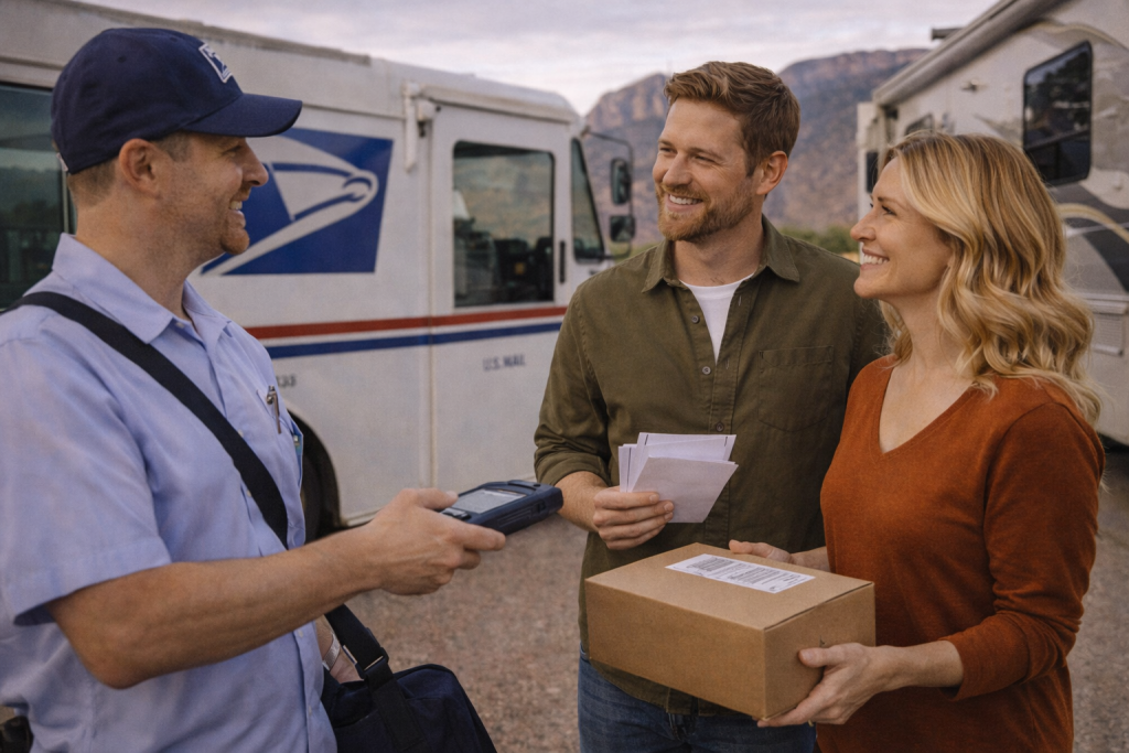 RV mail forwarding Albuquerque