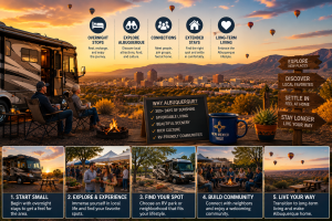 long-term RV living Albuquerque