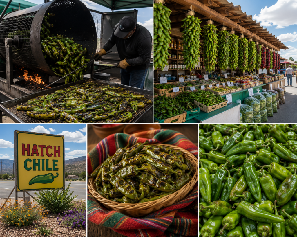 Hatch green chile season - albuquerque