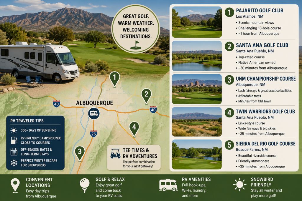 golf courses near Albuquerque